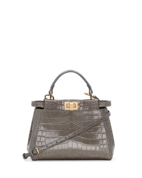 fendi ピーカブー|Fendi peekaboo crocodile.